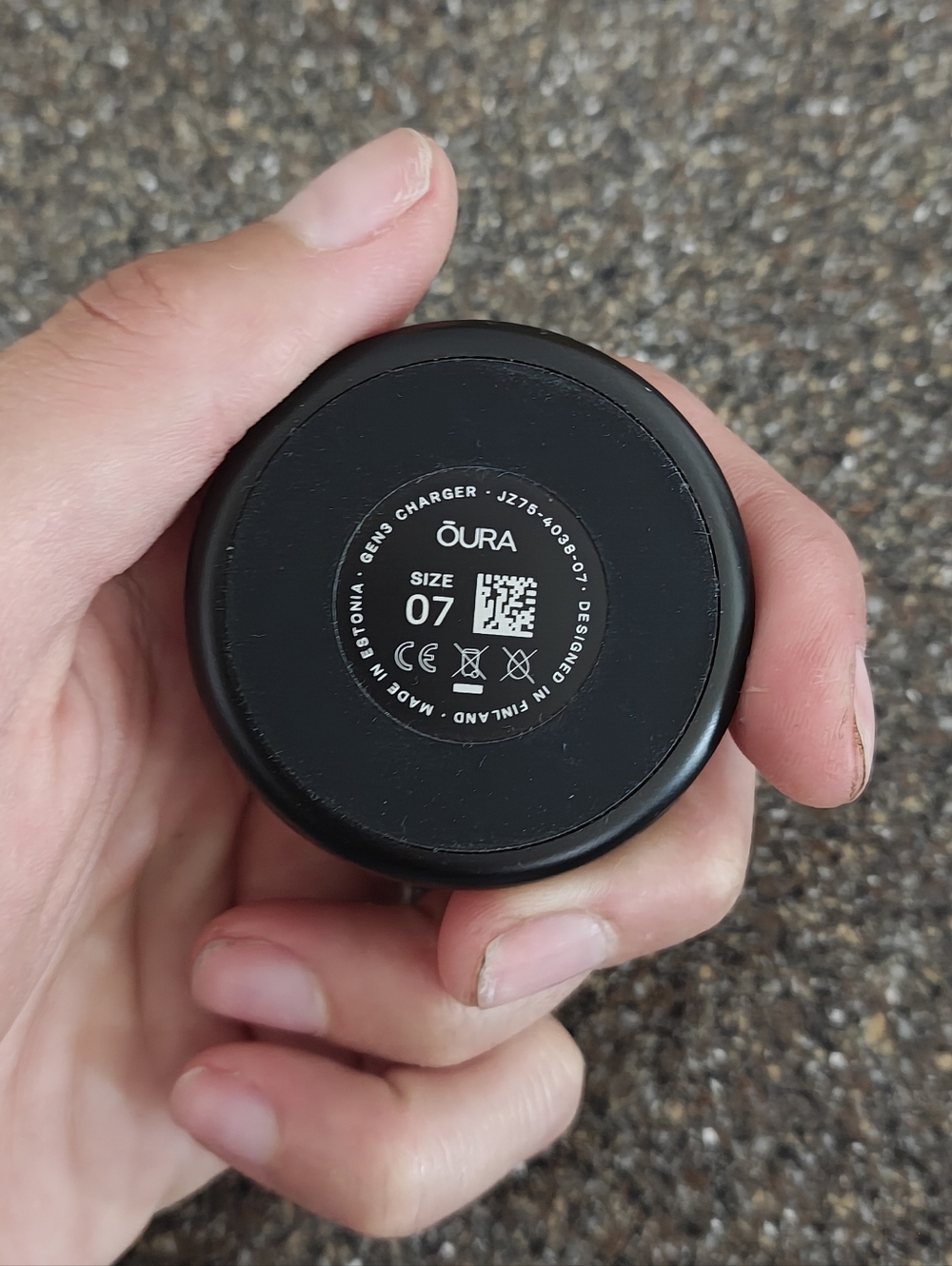 Oura Gen 3 Ring Charger - Size 07